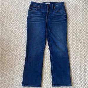 Madewell slim demi-boot jeans